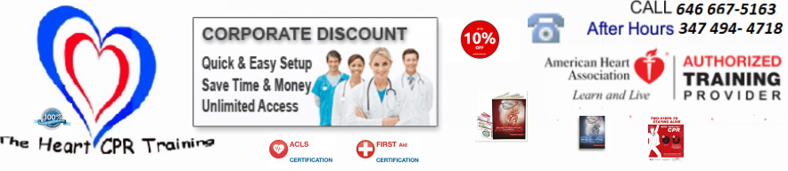 AHA CPR BLS ACLS & PALS Same day certification 10% off